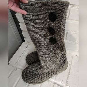 UGG Classic Cardy Boots, Size 8